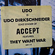 Metal U.D.O. - Animal House ('87 US) (VG+/ small creases, promo stamp on back cover)