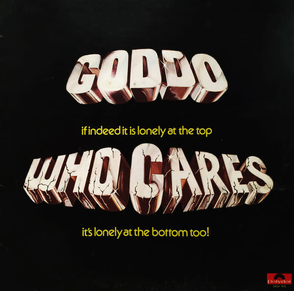 Rock/Pop Goddo – Who Cares (VG/ creases, heavy shelf/edge wear)