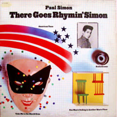 Rock/Pop Paul Simon - There Goes Rhymin' Simon (VG/ creases, heavy shelf wear)