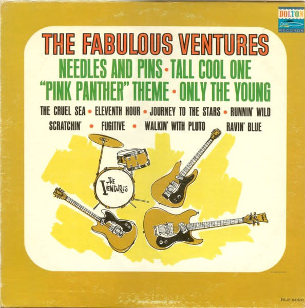 Lounge/Surf Ventures - The Fabulous Ventures (VG/ small creases, avg. shelf wear, writing on cover)