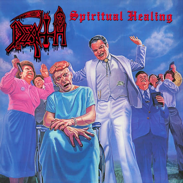 Metal Death - Spiritual Healing (Custom Butterfly w/Splatter) (VG++)