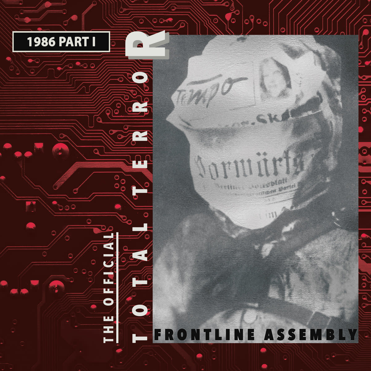 Industrial Front Line Assembly - Total Terror Part I: 1986 (Red Marbled Vinyl) (NM)