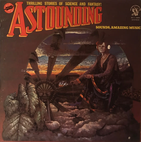 Rock/Pop Hawkwind - Astounding Sounds, Amazing Music ('76 CA) (VG+/VG - corner damage)