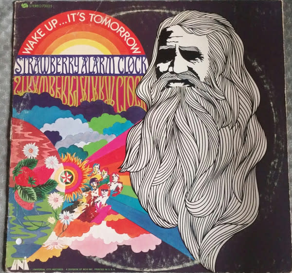 Rock/Pop Strawberry Alarm Clock - Wake Up...It's Tomorrow ('68 CA) (VG, light crackle throughout/ G+, hole punch, marker on cover, ring/shelf/spine-wear)