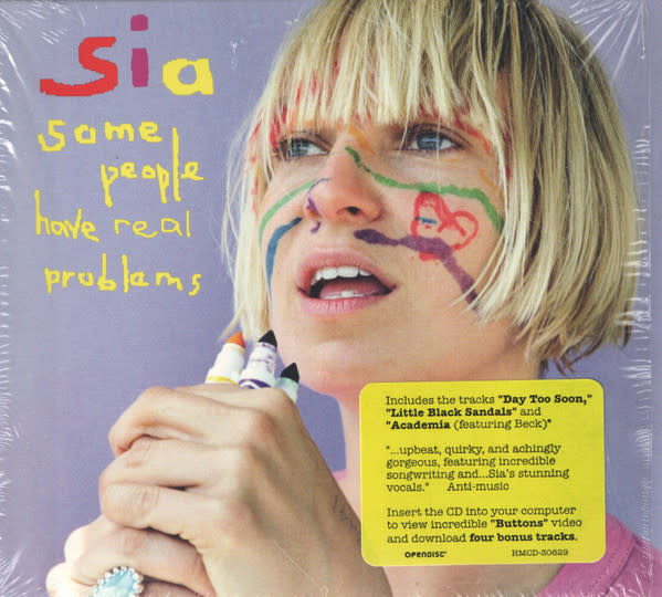 Rock/Pop SIA - Some People Have Real Problems (USED CD - semi-broken tray)