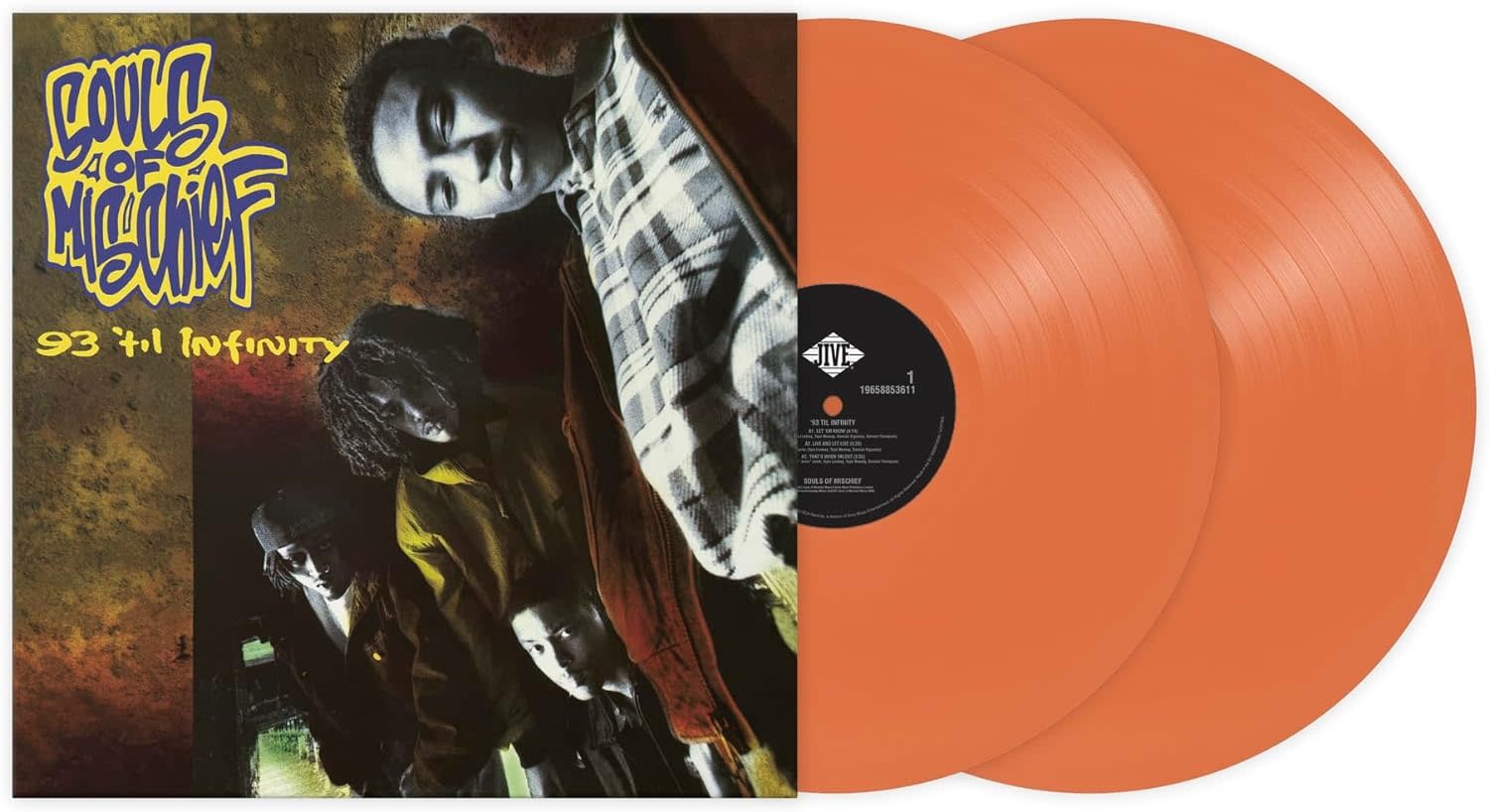 Hip Hop/Rap Souls Of Mischief - 93 'til Infinity (Orange Vinyl)