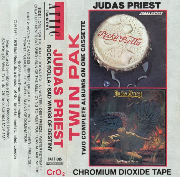 Metal Judas Priest - Rocka Rolla & Sad Wings Of Destiny