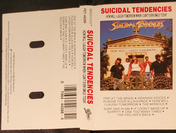 Metal Suicidal Tendencies - How Will I Laugh Tomorrow When I Can't Even Smile Today