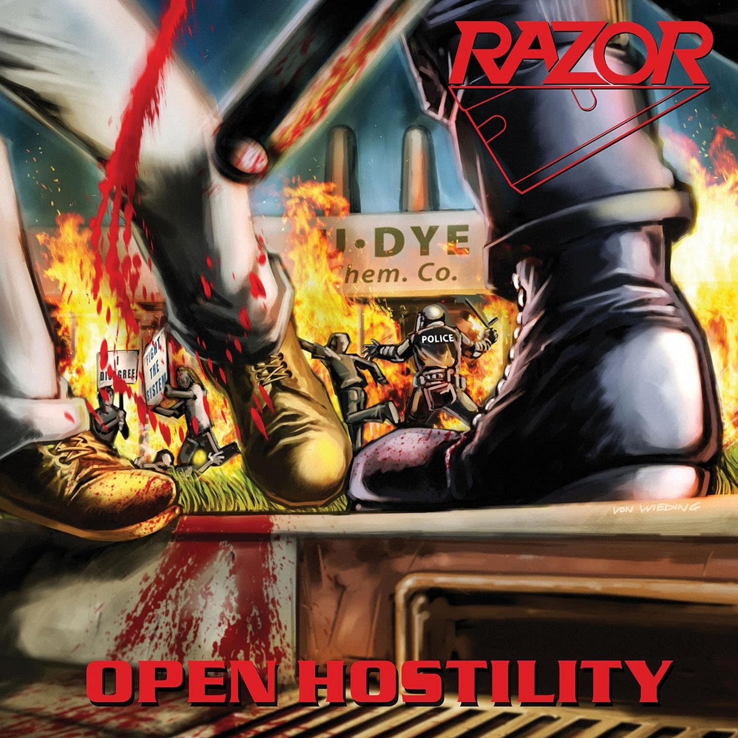 Metal Razor - Open Hostility (USED CD)