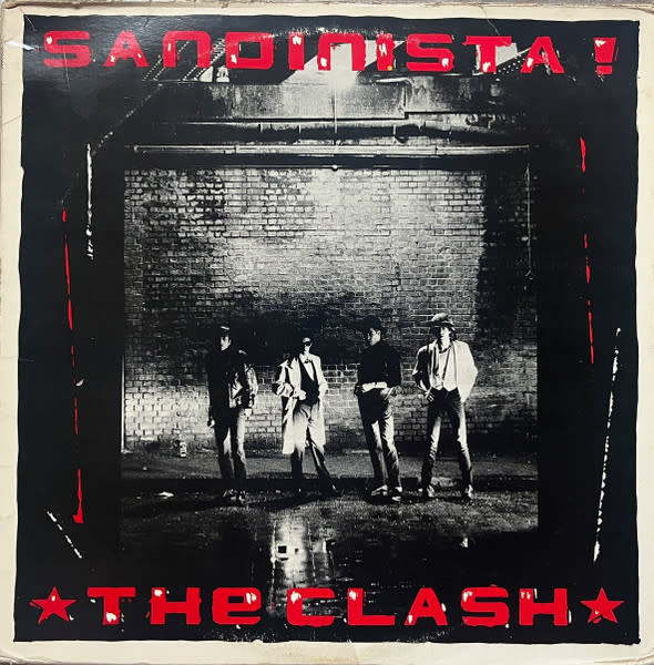 Rock/Pop The Clash - Sandinista! ('80 CA, w/Insert) (VG/VG - conservative grades, Discs 2 & 3 are VG+)