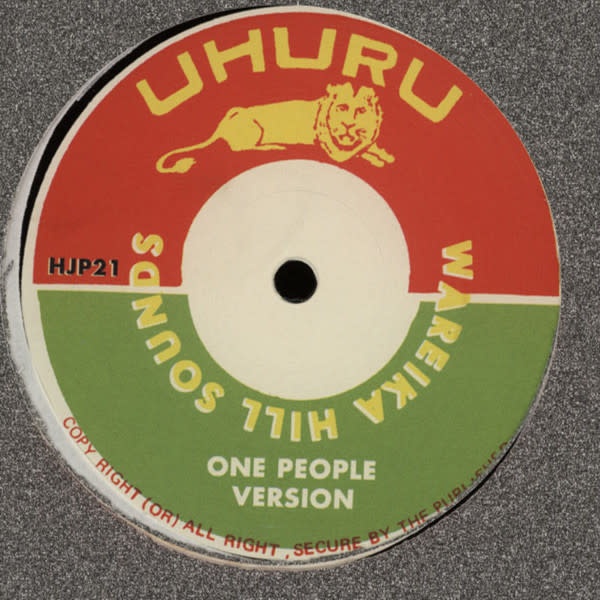 Reggae/Dub Wareika Hill Sounds - One People ('04 UK 12") (VG+/NM)