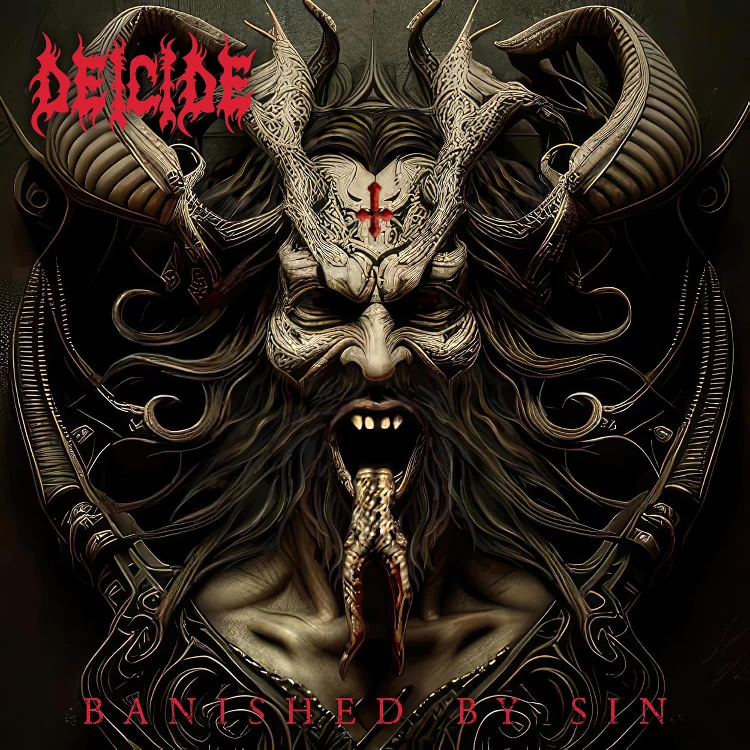 Metal Deicide - Banished By Sin (Opaque Red Vinyl)