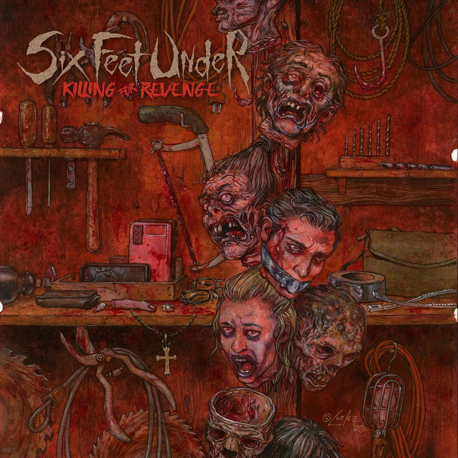 Metal Six Feet Under - Killing For Revenge (Bloodshot Vinyl)