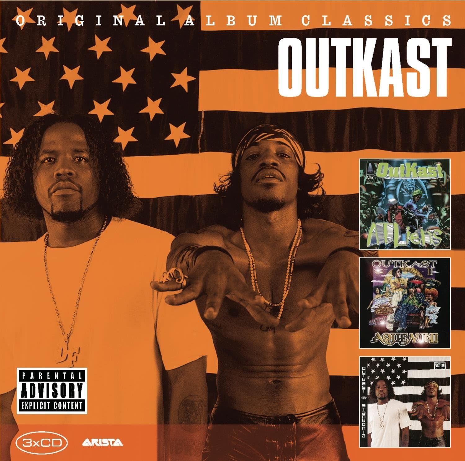 Hip Hop/Rap Outkast - Original Album Classics (3CD Set) (NEW CD)