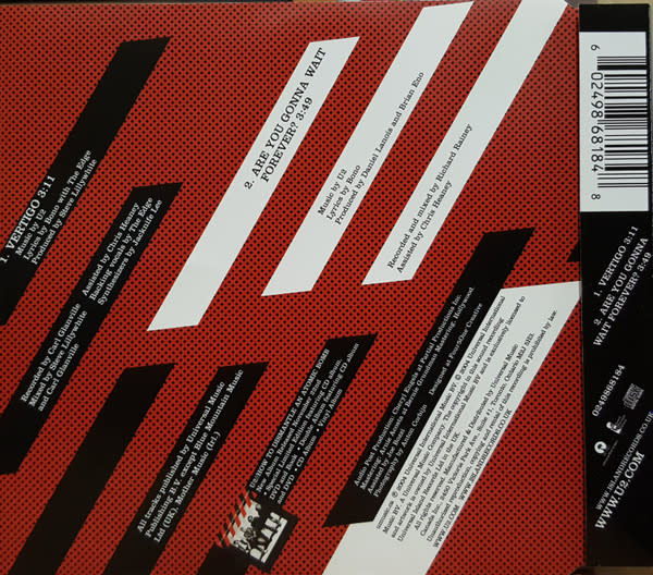 Rock/Pop U2 - Vertigo (USED CD Single)