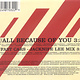 Rock/Pop U2 - All Because Of You (USED CD Single)