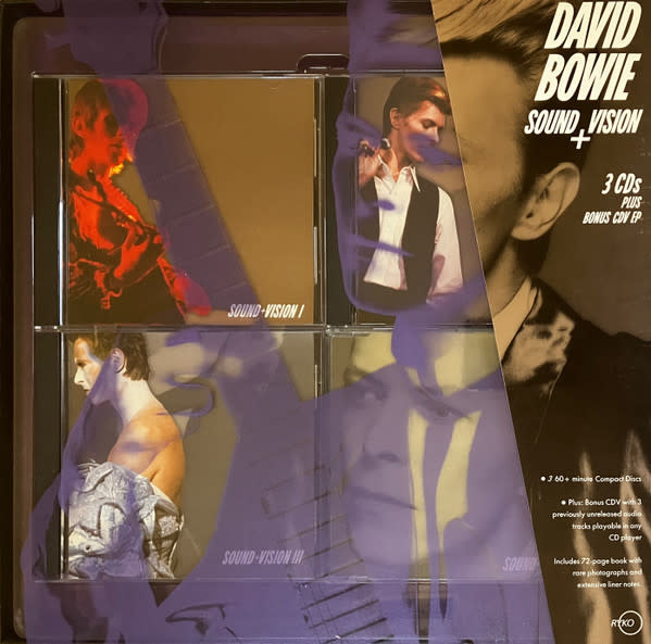 Rock/Pop David Bowie - Sound + Vision (3CDs + Bonus CDV EP Box Set) (USED CD)