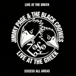Rock/Pop Jimmy Page & The Black Crowes - Live At The Greek - Excess All Areas (USED CD - light scuff)