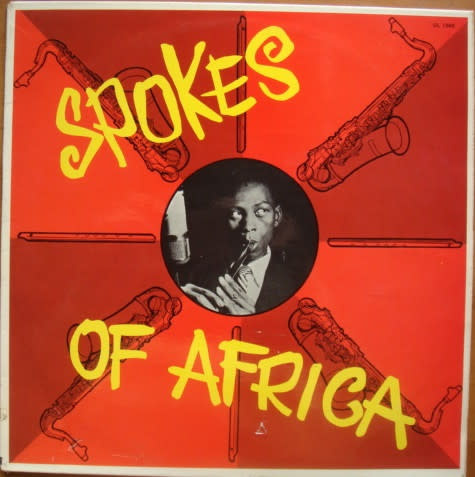 World Spokes Mashiyaneb - Spokes Of Africa ('60s South Africa) (VG+/G, huge moldy-looking stain on back cover)