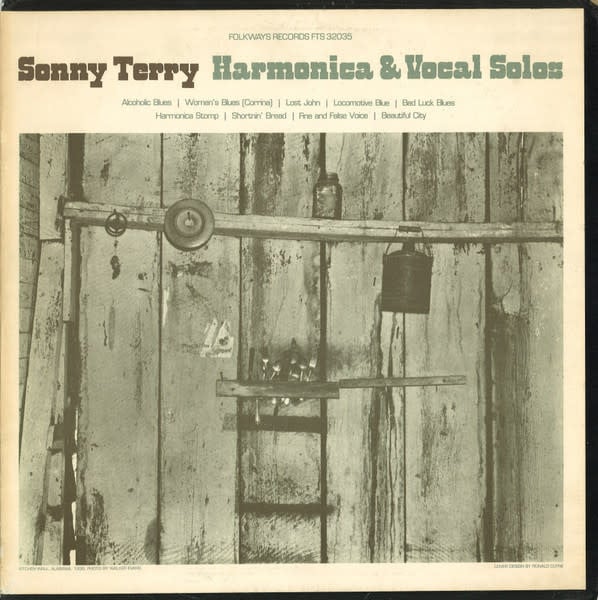 Blues Sonny Terry - Harmonica & Vocal Solos ('80 US) (VG++/VG+)