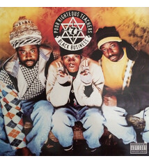 Hip Hop/Rap Poor Righteous Teachers - Black Business ('93 US Promo) (VG+, light crackle/VG, creases, tear on cover from price sticker removal)