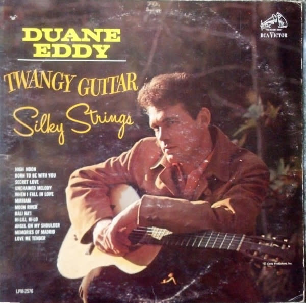 Folk/Country Duane Eddy – Twangy Guitar Silky Strings (VG/VG+)