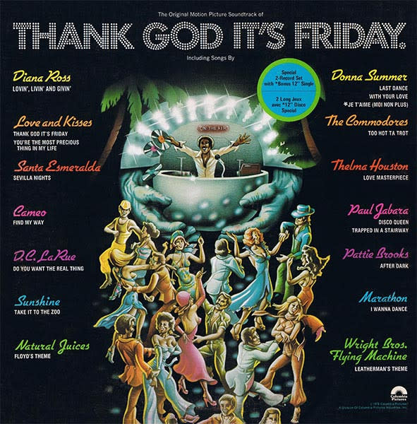 Soundtracks V/A - Thank God It's Friday (The Original Soundtrack) (VG+/VG+)