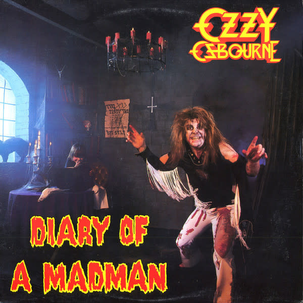 Metal Ozzy Osbourne - Diary Of A Madman ('81 CA) (VG+/VG+, small creases, ring/shelf-wear, scuff on back cover)