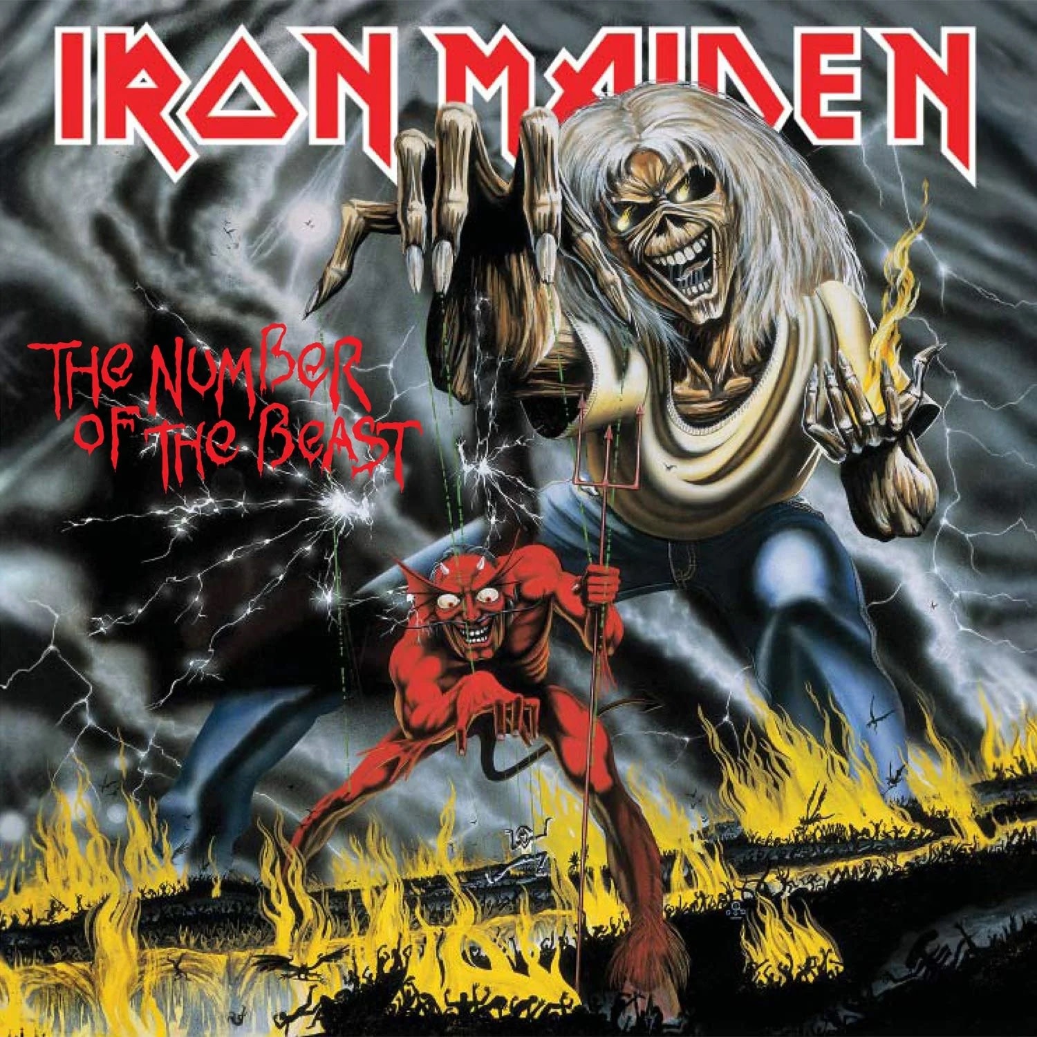 Metal Iron Maiden - The Number Of The Beast (2024)