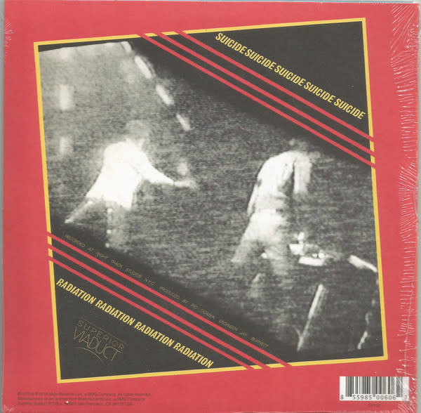 Rock/Pop Suicide - Dream Baby Dream (2016 Superior Viaduct Red Vinyl 7" Reissue) (NM/NM)