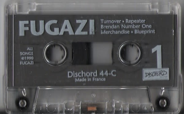 Rock/Pop Fugazi - Repeater (scuffs on cassette shell)