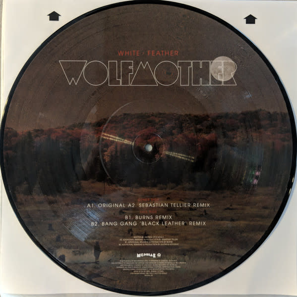 Rock/Pop Wolfmother - White Feather (2011 12" Picture Disc) (NM/NM)