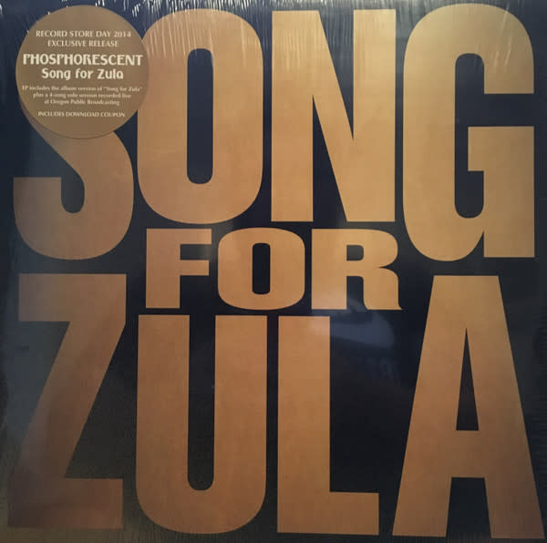 Rock/Pop Phosphorescent – Song For Zula (VG+/VG)