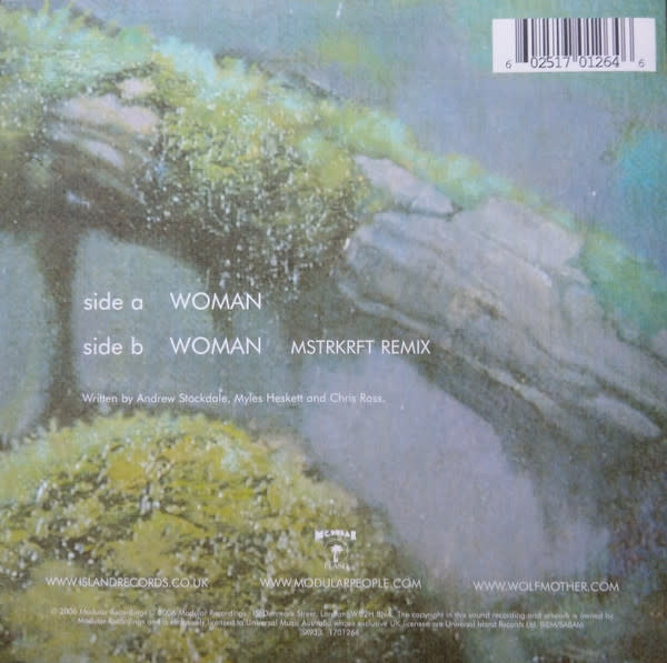 Rock/Pop Wolfmother - Woman ('06 UK 7") (VG plays VG+/NM)