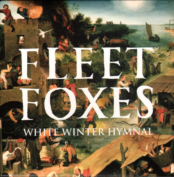 Rock/Pop Fleet Foxes - White Winter Hymnal ('09 UK 7") (VG+/VG+, corner crease)