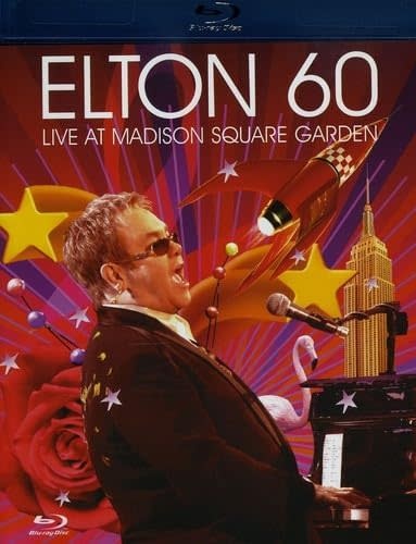 Rock/Pop Elton John ‎- Elton 60: Live At Madison Square Garden (USED BLU RAY) (SEALED)