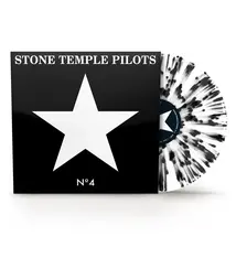 Rock/Pop Stone Temple Pilots - No. 4 (White Opaque/Black Splatter Vinyl)