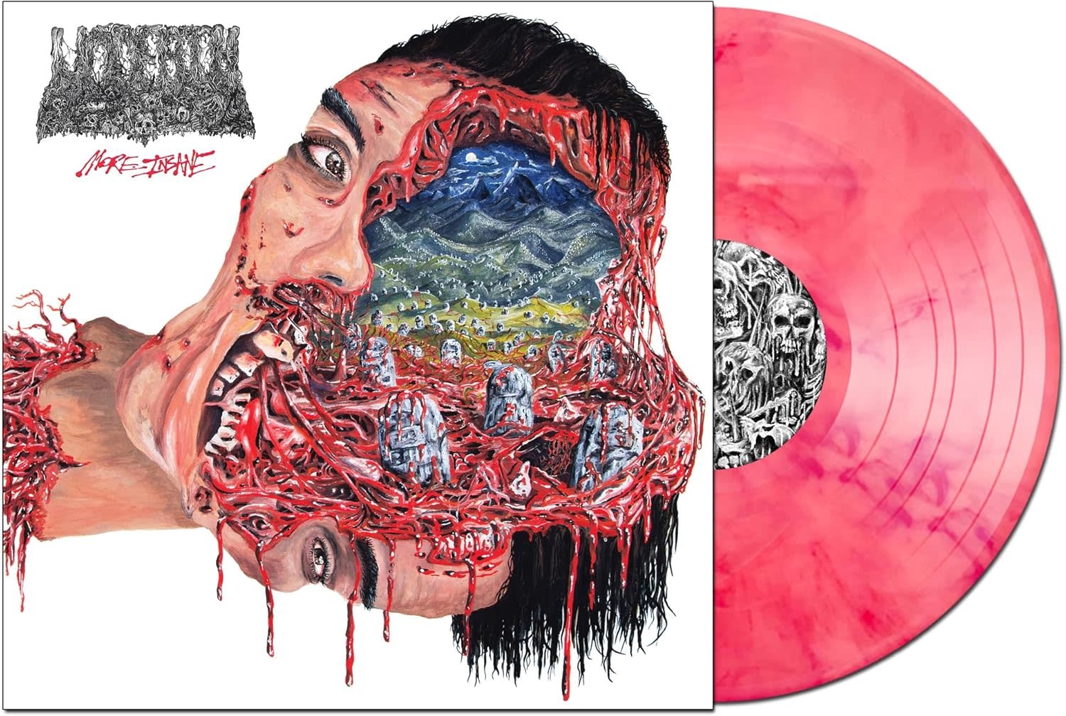 Metal Undeath - More Insane (Red From Beyond Vinyl)