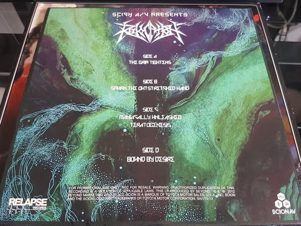 Metal Revocation - Teratogenesis (2012 Double 10" Promo) (VG++/VG+)