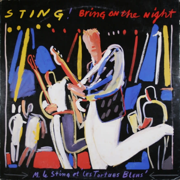 Rock/Pop Sting - Bring On The Night ('86 UK) (VG+/VG+)