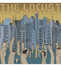 Punk/Hardcore The Locust - New Erections ('07 Clear w/Red + Black Splatter) (VG+/VG+)