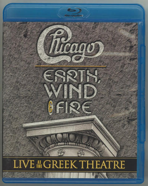 Rock/Pop Chicago & Earth, Wind & Fire ‎- Live At The Greek Theatre (USED BLU RAY)