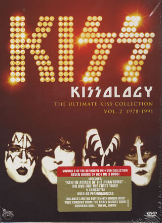 Rock/Pop Kiss - Kissology Vol. 2 1978-1991 (USED DVD) (SEALED)