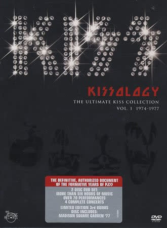 Rock/Pop Kiss - Kissology Vol. 1 1974-1977 (USED DVD) (SEALED)