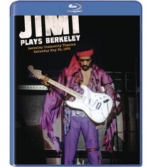 Rock/Pop Jimi Hendrix - Jimi Plays Berkeley Satuday May 30th, 1970 (USED BLU RAY) (SEALED)