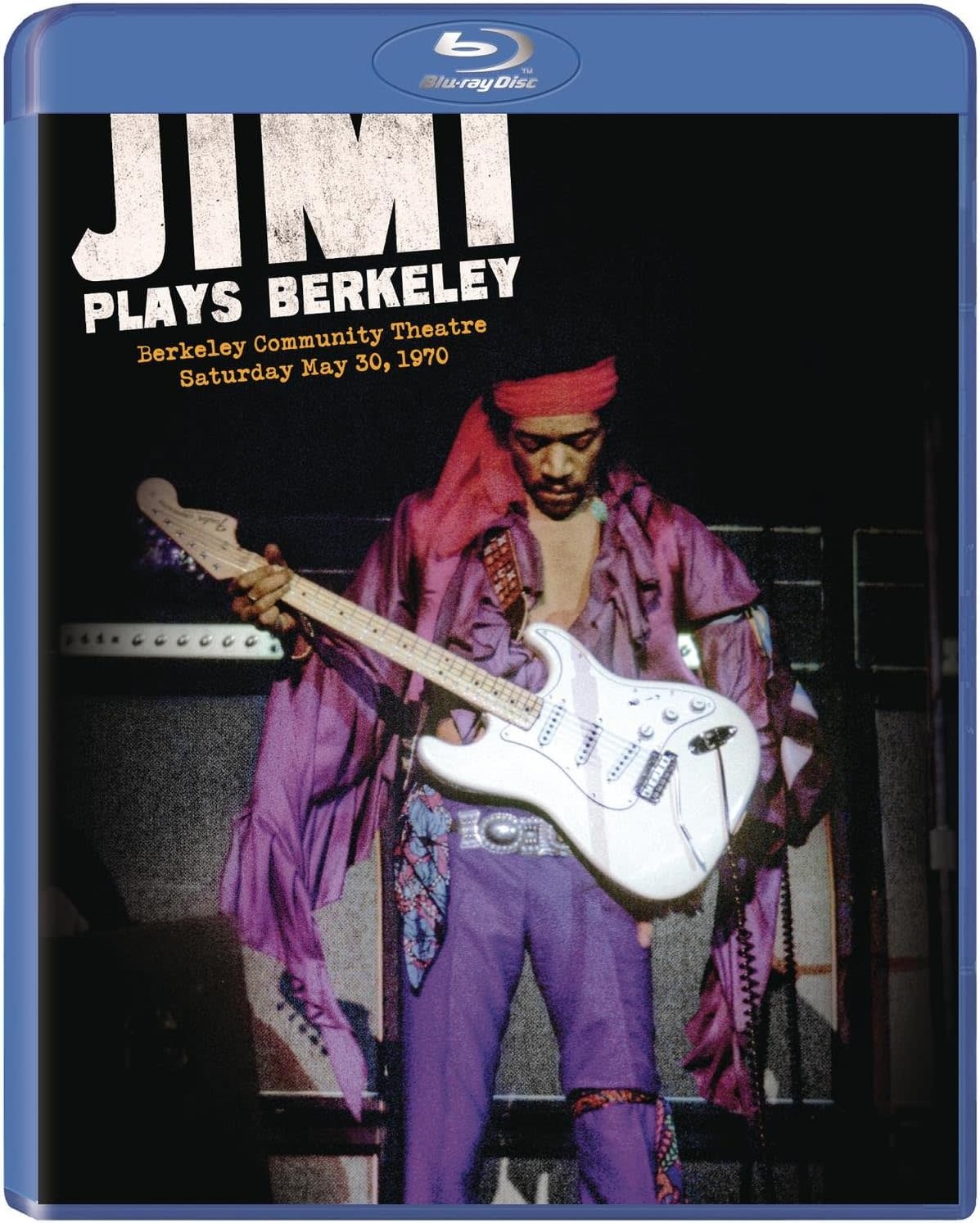 Rock/Pop Jimi Hendrix - Jimi Plays Berkeley Satuday May 30th, 1970 (USED BLU RAY) (SEALED)