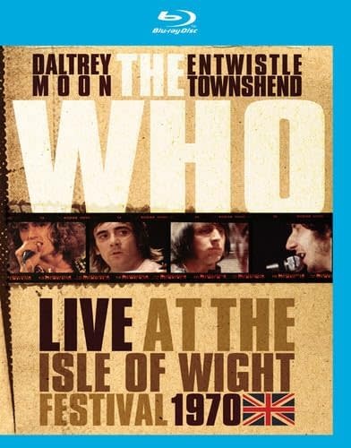 Rock/Pop The Who: Live At The Isle Of Wight Festival 1970 (USED BLU RAY) (SEALED)