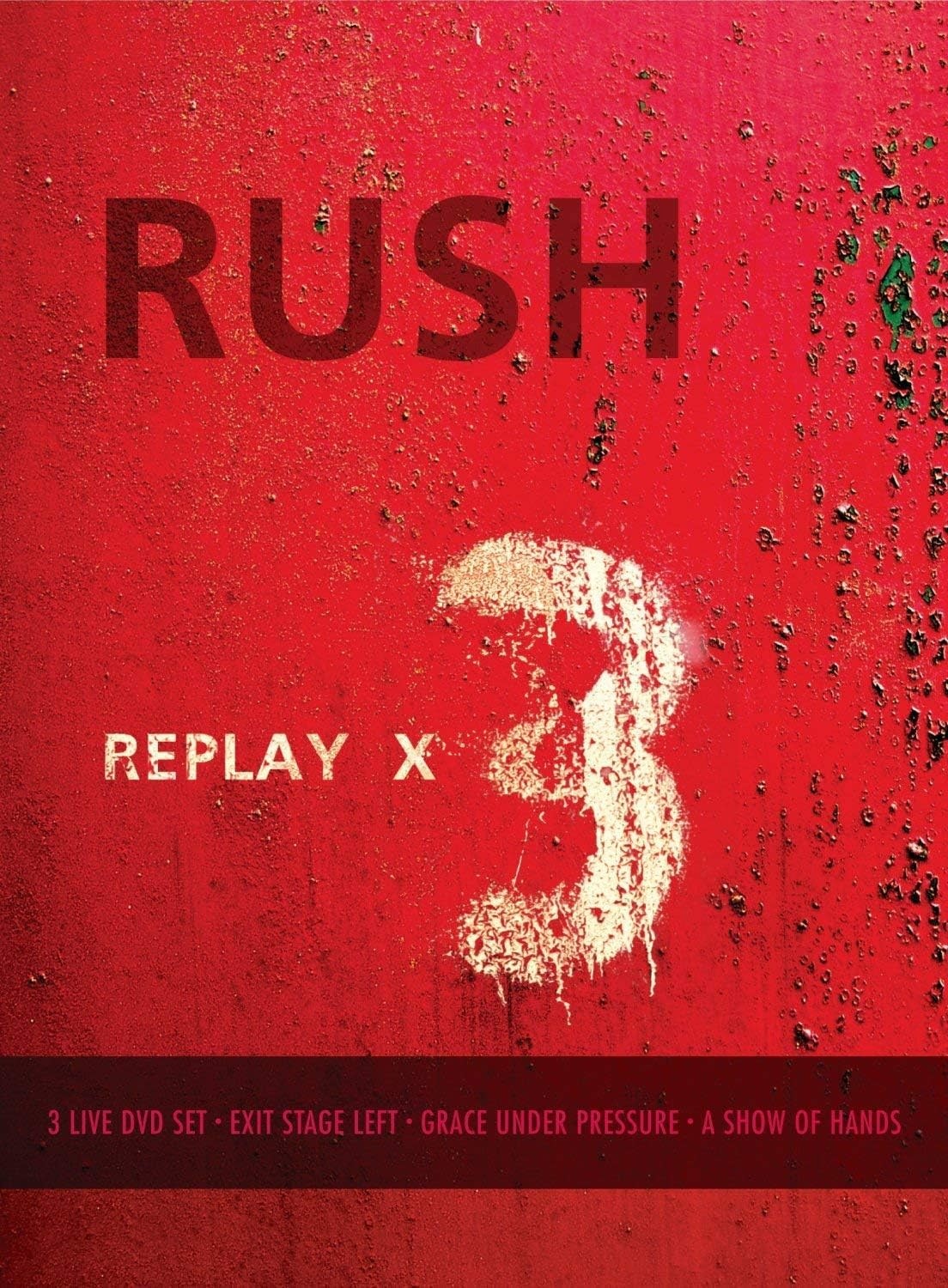 Rock/Pop Rush - Replay X3 (USED DVD + CD) (SEALED)