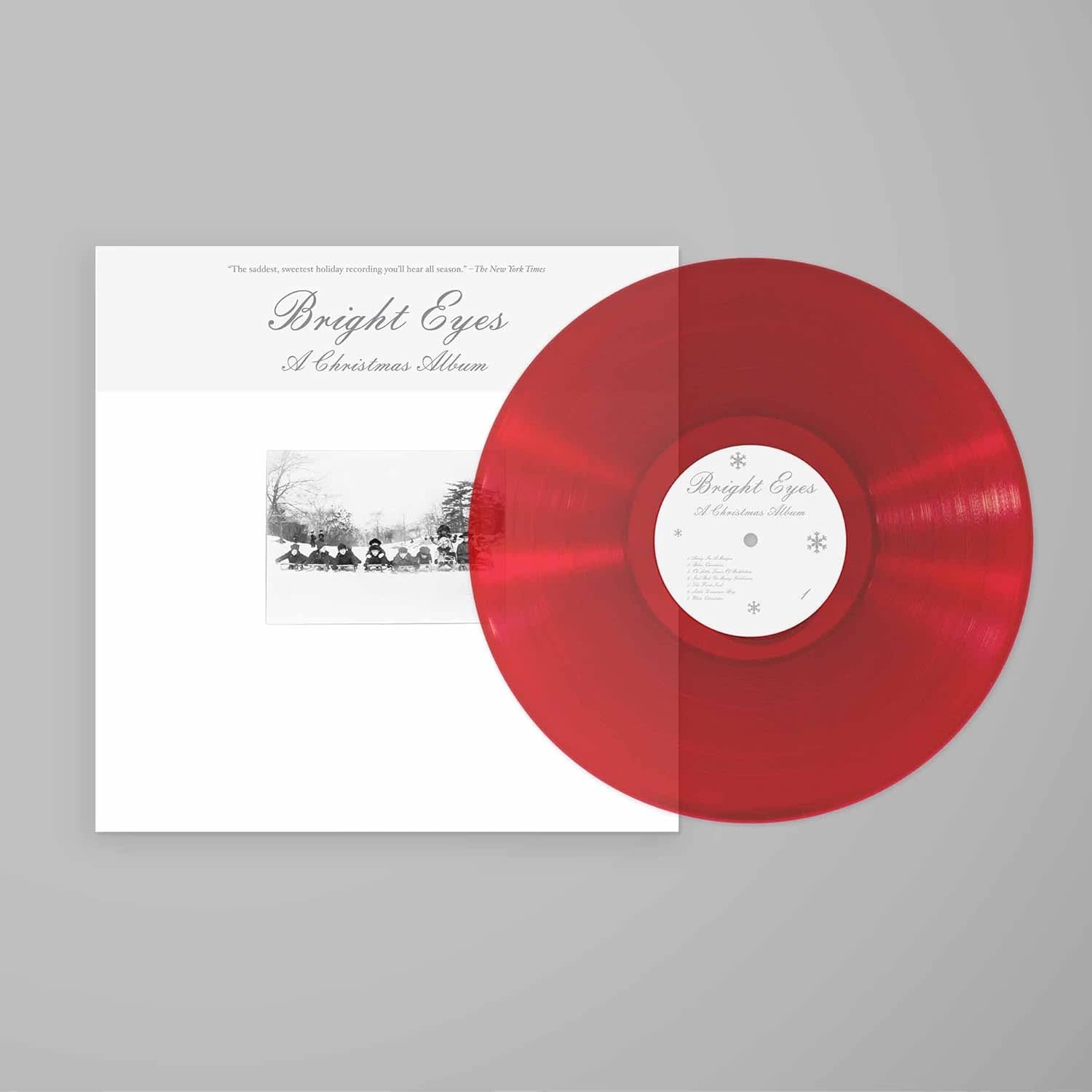 Christmas Bright Eyes - A Christmas Album (Clear Red Vinyl)
