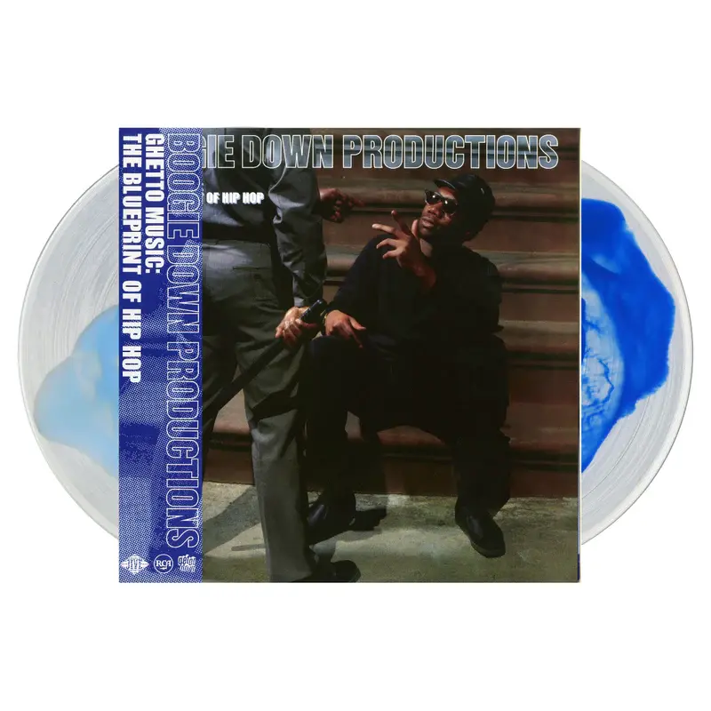 Hip Hop/Rap Boogie Down Productions - Ghetto Music: The Blueprint Of Hip Hop (Blue-in-Clear Vinyl)